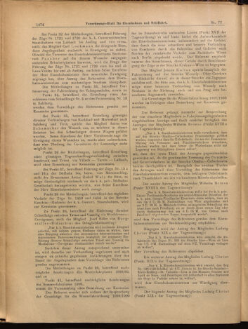 Verordnungs-Blatt für Eisenbahnen und Schiffahrt: Veröffentlichungen in Tarif- und Transport-Angelegenheiten 18990706 Seite: 6