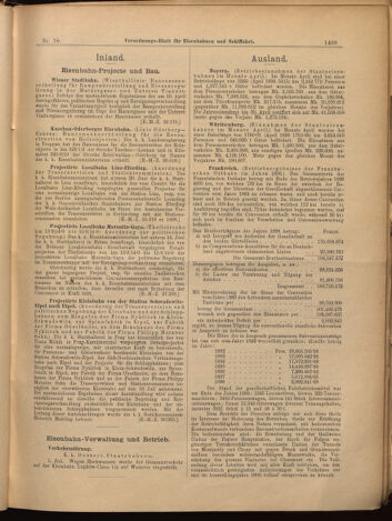 Verordnungs-Blatt für Eisenbahnen und Schiffahrt: Veröffentlichungen in Tarif- und Transport-Angelegenheiten 18990708 Seite: 11