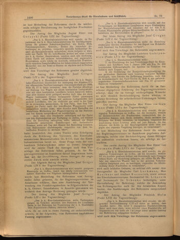 Verordnungs-Blatt für Eisenbahnen und Schiffahrt: Veröffentlichungen in Tarif- und Transport-Angelegenheiten 18990708 Seite: 8