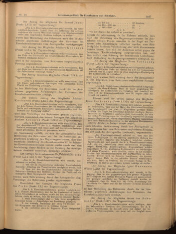 Verordnungs-Blatt für Eisenbahnen und Schiffahrt: Veröffentlichungen in Tarif- und Transport-Angelegenheiten 18990708 Seite: 9