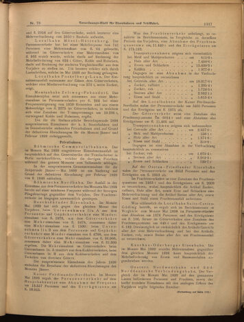 Verordnungs-Blatt für Eisenbahnen und Schiffahrt: Veröffentlichungen in Tarif- und Transport-Angelegenheiten 18990711 Seite: 5