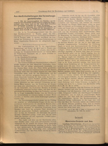 Verordnungs-Blatt für Eisenbahnen und Schiffahrt: Veröffentlichungen in Tarif- und Transport-Angelegenheiten 18990715 Seite: 10