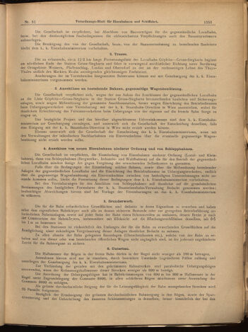 Verordnungs-Blatt für Eisenbahnen und Schiffahrt: Veröffentlichungen in Tarif- und Transport-Angelegenheiten 18990715 Seite: 5