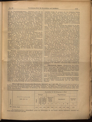 Verordnungs-Blatt für Eisenbahnen und Schiffahrt: Veröffentlichungen in Tarif- und Transport-Angelegenheiten 18990718 Seite: 11