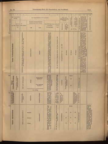 Verordnungs-Blatt für Eisenbahnen und Schiffahrt: Veröffentlichungen in Tarif- und Transport-Angelegenheiten 18990722 Seite: 11