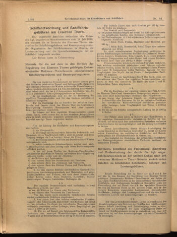 Verordnungs-Blatt für Eisenbahnen und Schiffahrt: Veröffentlichungen in Tarif- und Transport-Angelegenheiten 18990722 Seite: 2