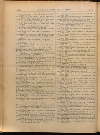 Verordnungs-Blatt für Eisenbahnen und Schiffahrt: Veröffentlichungen in Tarif- und Transport-Angelegenheiten 18990725 Seite: 6