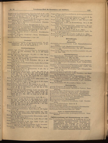 Verordnungs-Blatt für Eisenbahnen und Schiffahrt: Veröffentlichungen in Tarif- und Transport-Angelegenheiten 18990725 Seite: 7