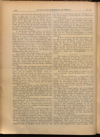 Verordnungs-Blatt für Eisenbahnen und Schiffahrt: Veröffentlichungen in Tarif- und Transport-Angelegenheiten 18990729 Seite: 2