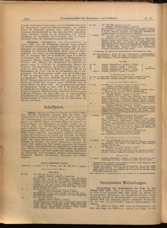 Verordnungs-Blatt für Eisenbahnen und Schiffahrt: Veröffentlichungen in Tarif- und Transport-Angelegenheiten 18990729 Seite: 4