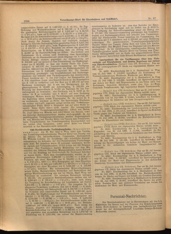 Verordnungs-Blatt für Eisenbahnen und Schiffahrt: Veröffentlichungen in Tarif- und Transport-Angelegenheiten 18990729 Seite: 6