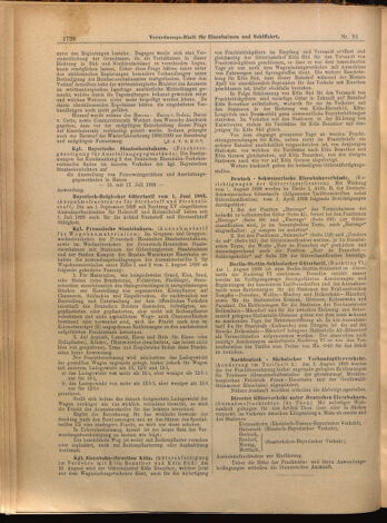 Verordnungs-Blatt für Eisenbahnen und Schiffahrt: Veröffentlichungen in Tarif- und Transport-Angelegenheiten 18990808 Seite: 16