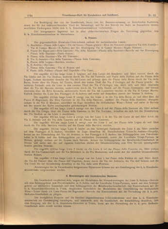 Verordnungs-Blatt für Eisenbahnen und Schiffahrt: Veröffentlichungen in Tarif- und Transport-Angelegenheiten 18990810 Seite: 2