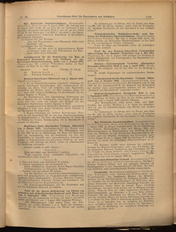 Verordnungs-Blatt für Eisenbahnen und Schiffahrt: Veröffentlichungen in Tarif- und Transport-Angelegenheiten 18990812 Seite: 11