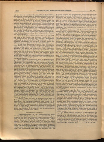 Verordnungs-Blatt für Eisenbahnen und Schiffahrt: Veröffentlichungen in Tarif- und Transport-Angelegenheiten 18990817 Seite: 6