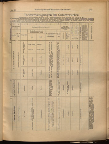 Verordnungs-Blatt für Eisenbahnen und Schiffahrt: Veröffentlichungen in Tarif- und Transport-Angelegenheiten 18990817 Seite: 7