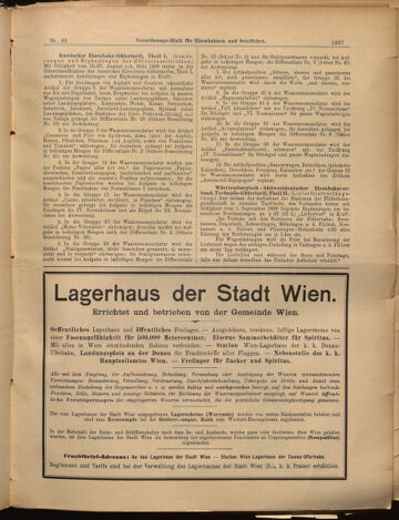 Verordnungs-Blatt für Eisenbahnen und Schiffahrt: Veröffentlichungen in Tarif- und Transport-Angelegenheiten 18990826 Seite: 13