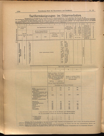 Verordnungs-Blatt für Eisenbahnen und Schiffahrt: Veröffentlichungen in Tarif- und Transport-Angelegenheiten 18990826 Seite: 14