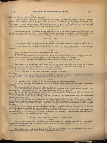 Verordnungs-Blatt für Eisenbahnen und Schiffahrt: Veröffentlichungen in Tarif- und Transport-Angelegenheiten 18990826 Seite: 3