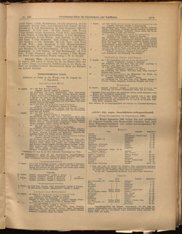 Verordnungs-Blatt für Eisenbahnen und Schiffahrt: Veröffentlichungen in Tarif- und Transport-Angelegenheiten 18990902 Seite: 7