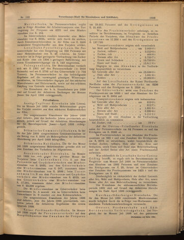 Verordnungs-Blatt für Eisenbahnen und Schiffahrt: Veröffentlichungen in Tarif- und Transport-Angelegenheiten 18990905 Seite: 5