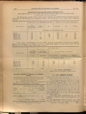 Verordnungs-Blatt für Eisenbahnen und Schiffahrt: Veröffentlichungen in Tarif- und Transport-Angelegenheiten 18990912 Seite: 12