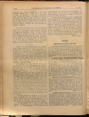 Verordnungs-Blatt für Eisenbahnen und Schiffahrt: Veröffentlichungen in Tarif- und Transport-Angelegenheiten 18990912 Seite: 8