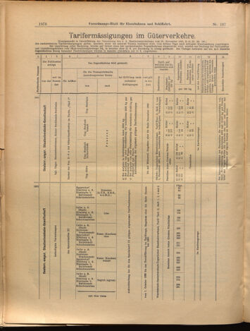 Verordnungs-Blatt für Eisenbahnen und Schiffahrt: Veröffentlichungen in Tarif- und Transport-Angelegenheiten 18990916 Seite: 10