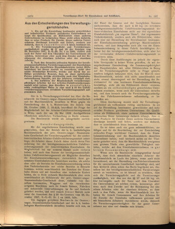 Verordnungs-Blatt für Eisenbahnen und Schiffahrt: Veröffentlichungen in Tarif- und Transport-Angelegenheiten 18990916 Seite: 2