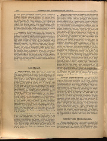 Verordnungs-Blatt für Eisenbahnen und Schiffahrt: Veröffentlichungen in Tarif- und Transport-Angelegenheiten 18990919 Seite: 6