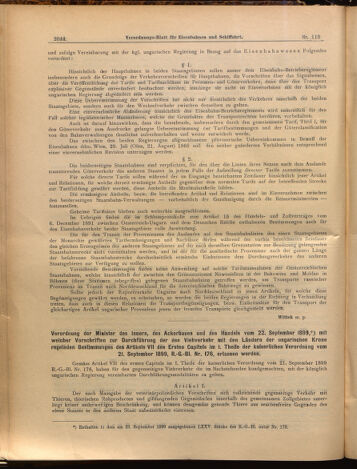 Verordnungs-Blatt für Eisenbahnen und Schiffahrt: Veröffentlichungen in Tarif- und Transport-Angelegenheiten 18990928 Seite: 8