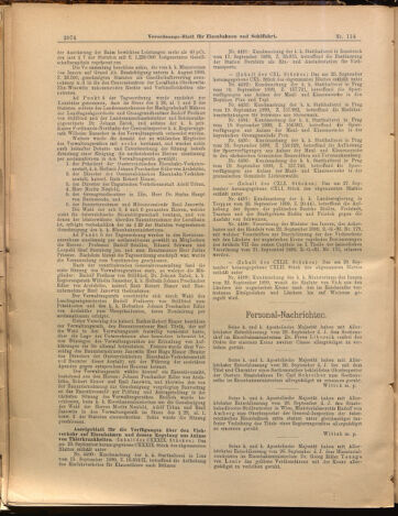 Verordnungs-Blatt für Eisenbahnen und Schiffahrt: Veröffentlichungen in Tarif- und Transport-Angelegenheiten 18991003 Seite: 6