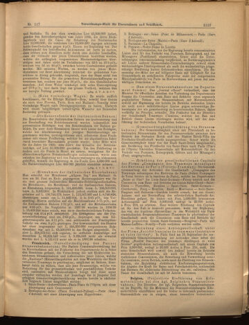 Verordnungs-Blatt für Eisenbahnen und Schiffahrt: Veröffentlichungen in Tarif- und Transport-Angelegenheiten 18991010 Seite: 11