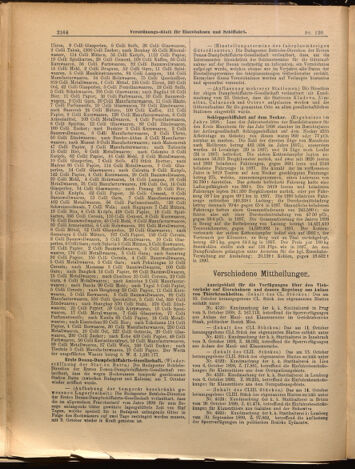 Verordnungs-Blatt für Eisenbahnen und Schiffahrt: Veröffentlichungen in Tarif- und Transport-Angelegenheiten 18991017 Seite: 4