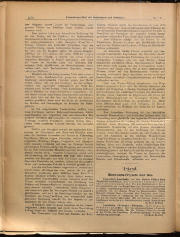 Verordnungs-Blatt für Eisenbahnen und Schiffahrt: Veröffentlichungen in Tarif- und Transport-Angelegenheiten 18991019 Seite: 2