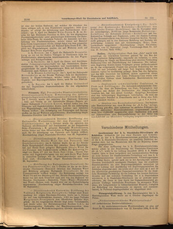 Verordnungs-Blatt für Eisenbahnen und Schiffahrt: Veröffentlichungen in Tarif- und Transport-Angelegenheiten 18991019 Seite: 4