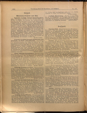 Verordnungs-Blatt für Eisenbahnen und Schiffahrt: Veröffentlichungen in Tarif- und Transport-Angelegenheiten 18991024 Seite: 6