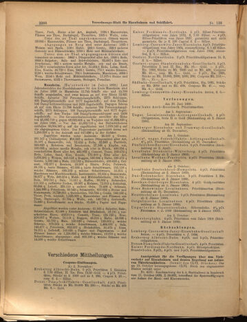 Verordnungs-Blatt für Eisenbahnen und Schiffahrt: Veröffentlichungen in Tarif- und Transport-Angelegenheiten 18991024 Seite: 8