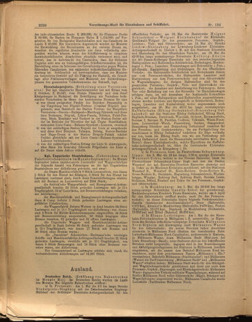 Verordnungs-Blatt für Eisenbahnen und Schiffahrt: Veröffentlichungen in Tarif- und Transport-Angelegenheiten 18991026 Seite: 4