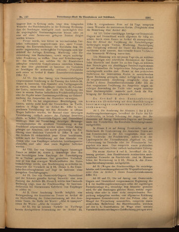 Verordnungs-Blatt für Eisenbahnen und Schiffahrt: Veröffentlichungen in Tarif- und Transport-Angelegenheiten 18991104 Seite: 5