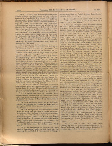 Verordnungs-Blatt für Eisenbahnen und Schiffahrt: Veröffentlichungen in Tarif- und Transport-Angelegenheiten 18991104 Seite: 6