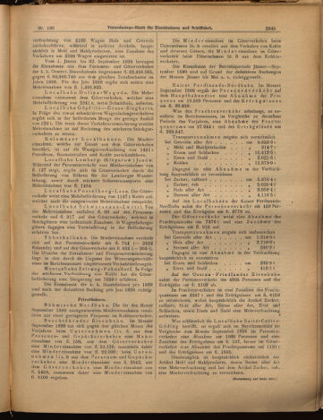 Verordnungs-Blatt für Eisenbahnen und Schiffahrt: Veröffentlichungen in Tarif- und Transport-Angelegenheiten 18991111 Seite: 5