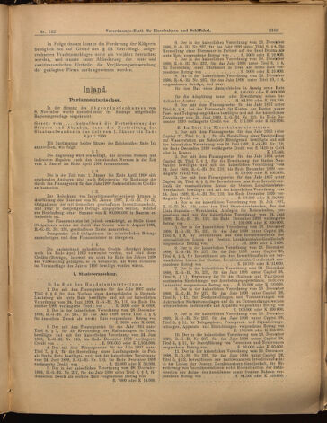 Verordnungs-Blatt für Eisenbahnen und Schiffahrt: Veröffentlichungen in Tarif- und Transport-Angelegenheiten 18991118 Seite: 3