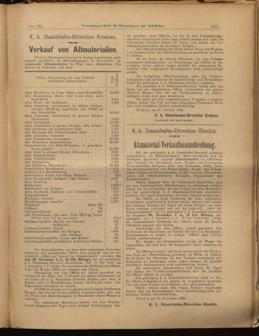 Verordnungs-Blatt für Eisenbahnen und Schiffahrt: Veröffentlichungen in Tarif- und Transport-Angelegenheiten 18991118 Seite: 31