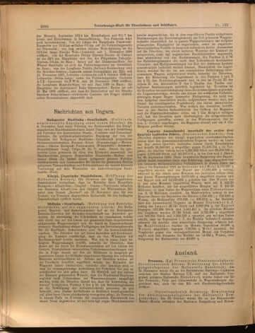 Verordnungs-Blatt für Eisenbahnen und Schiffahrt: Veröffentlichungen in Tarif- und Transport-Angelegenheiten 18991118 Seite: 6