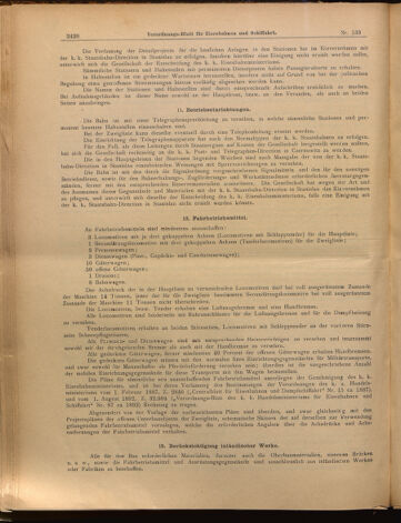 Verordnungs-Blatt für Eisenbahnen und Schiffahrt: Veröffentlichungen in Tarif- und Transport-Angelegenheiten 18991121 Seite: 8