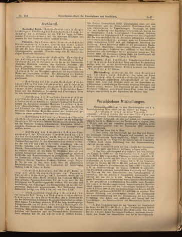 Verordnungs-Blatt für Eisenbahnen und Schiffahrt: Veröffentlichungen in Tarif- und Transport-Angelegenheiten 18991123 Seite: 7