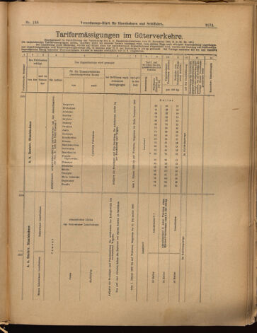 Verordnungs-Blatt für Eisenbahnen und Schiffahrt: Veröffentlichungen in Tarif- und Transport-Angelegenheiten 18991202 Seite: 9