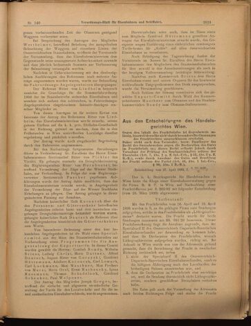 Verordnungs-Blatt für Eisenbahnen und Schiffahrt: Veröffentlichungen in Tarif- und Transport-Angelegenheiten 18991207 Seite: 3