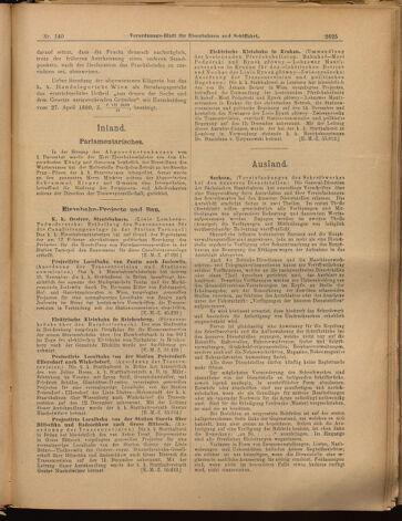 Verordnungs-Blatt für Eisenbahnen und Schiffahrt: Veröffentlichungen in Tarif- und Transport-Angelegenheiten 18991207 Seite: 5